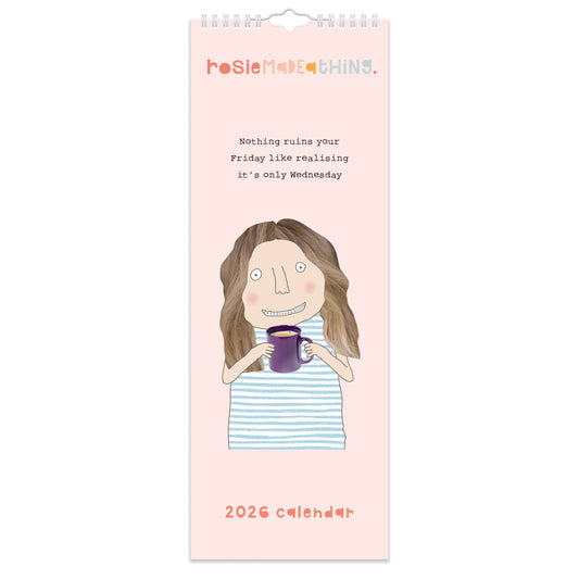 Rosie Made a Thing Slim 2026 Calendar