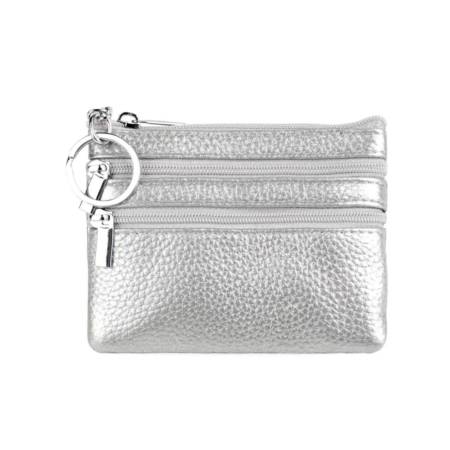 001 Zipper Coin Purse: ROSE