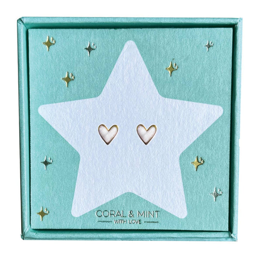 Christmas Edition - Gold Pearly Hearts