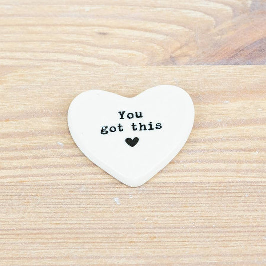 Heart Token - you got This, 4cm