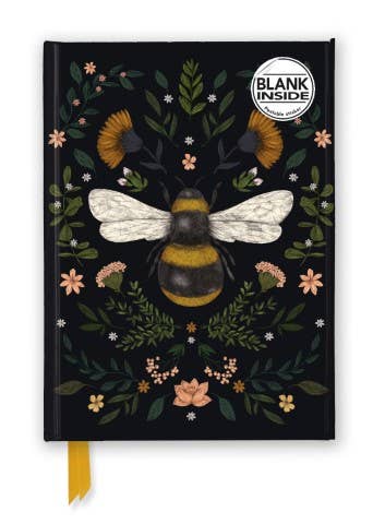 Jade Mosinski: Bee (Foiled Blank Journal): Flame Tree Blank Notebooks
