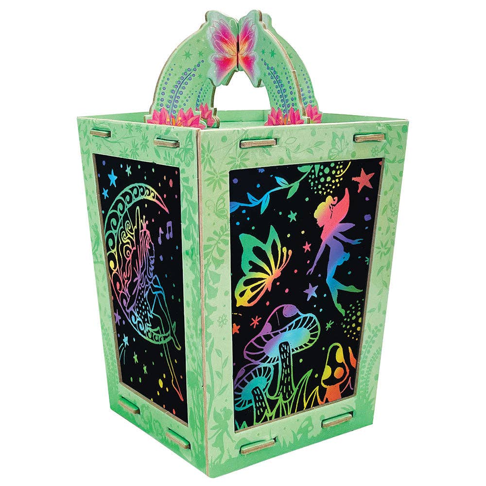 Twilight Fairy Lantern Scratch Art Set