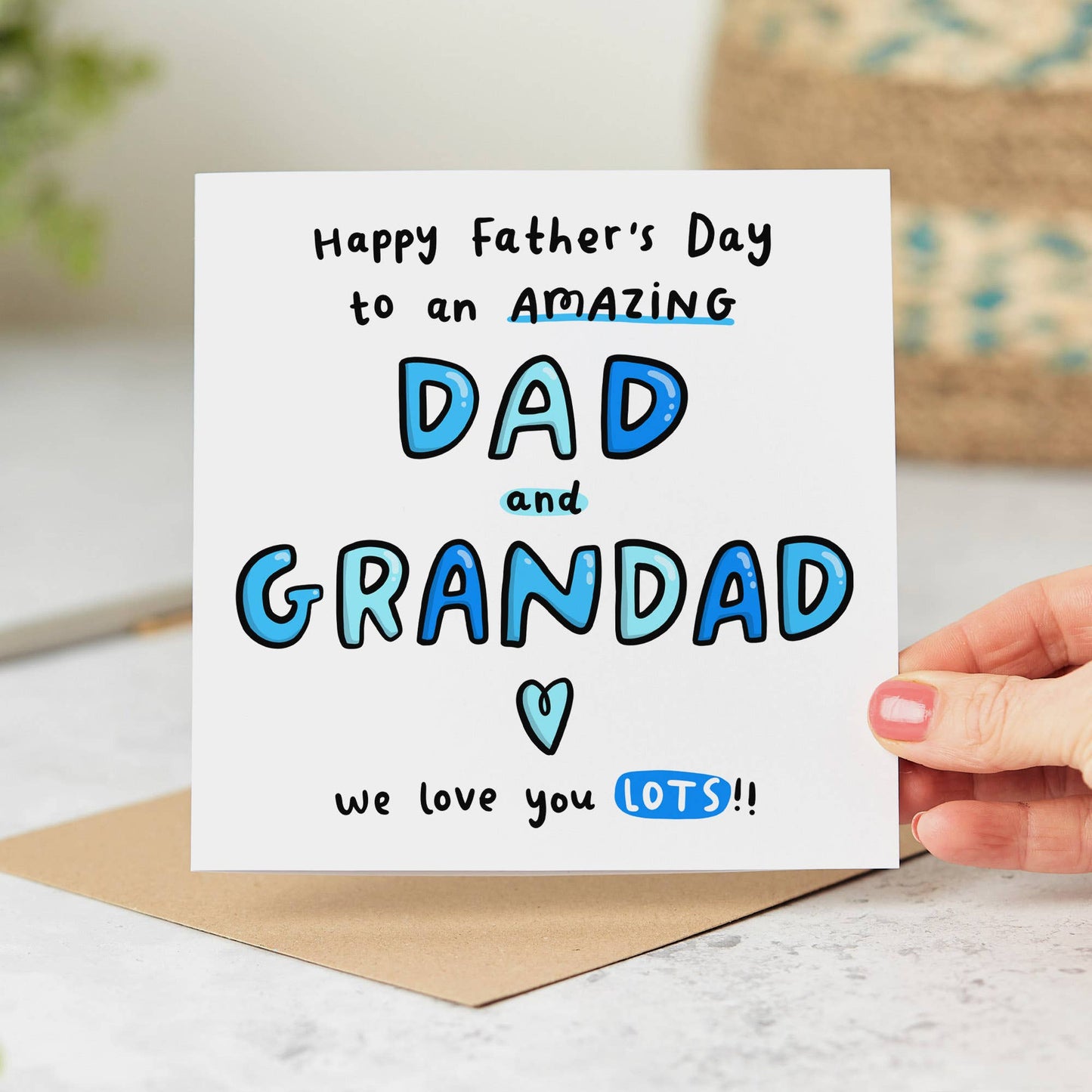 Father's Day Card for Dad and Grandad