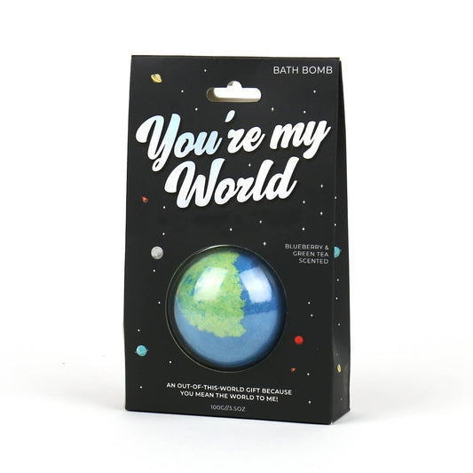 Sale - You're My World Bath Bomb