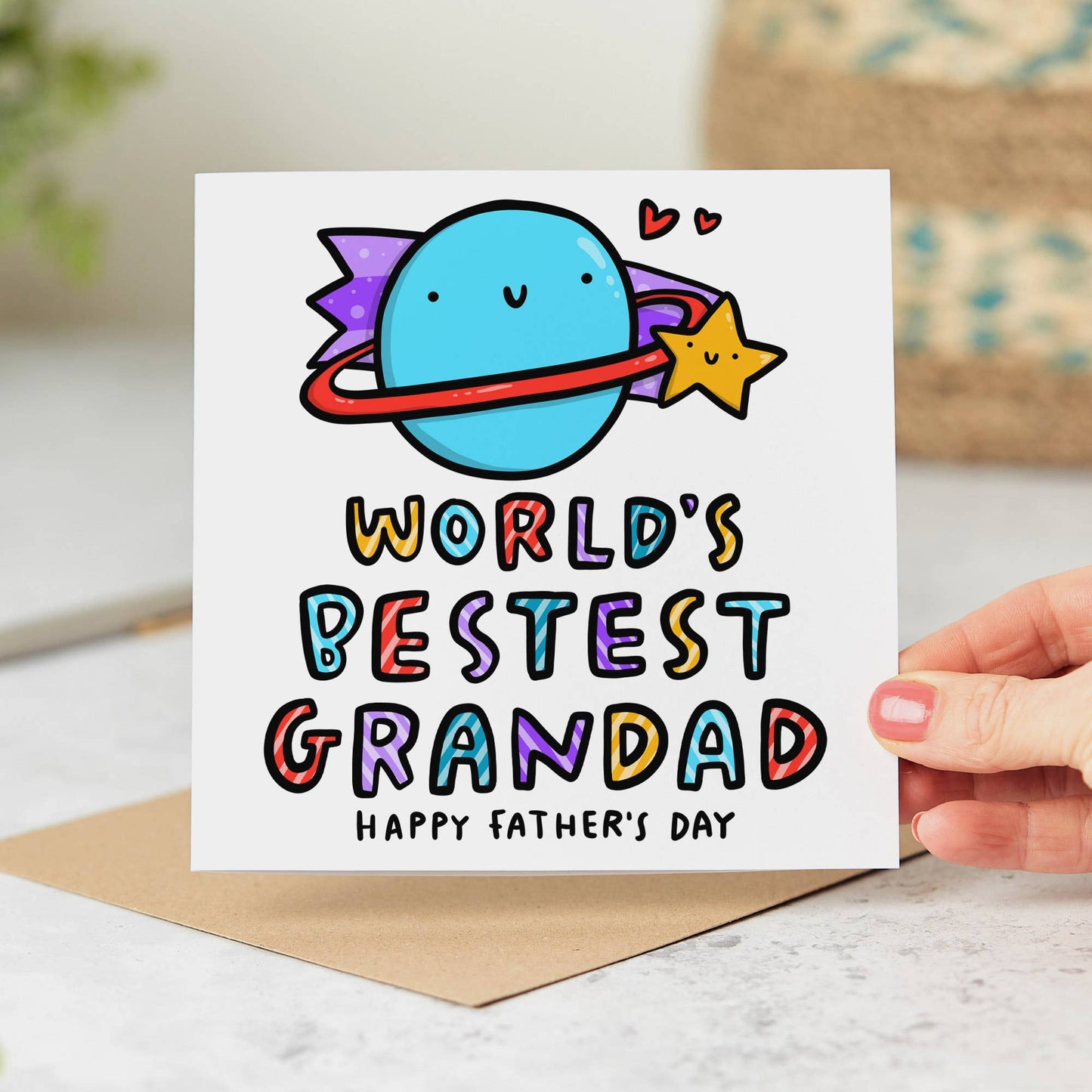 Father's Day Card for Grandad - World's Bestest