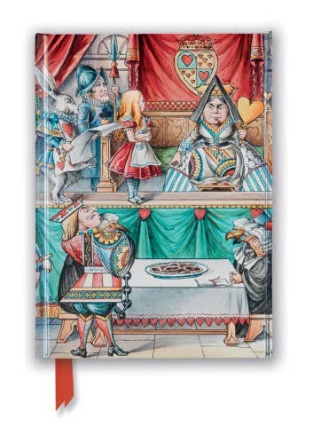 Science Museum: Alice in Wonderland (Foiled Journal): Flame Tree Notebooks