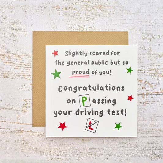 Langs - Driving Test Card