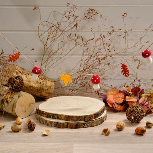 Langs - Toadstool Tales Mushroom & Leaf Bunting