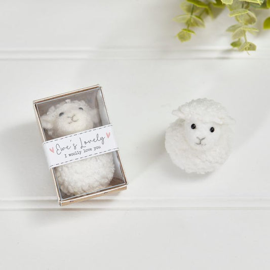 A Tiny Handmade Sheep