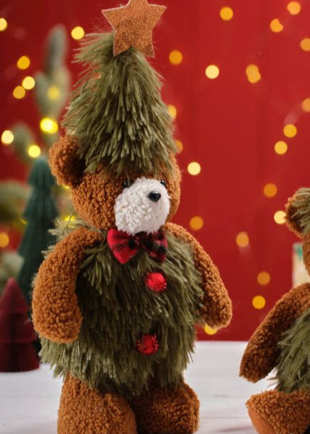 Christmas Tree Standing Bear