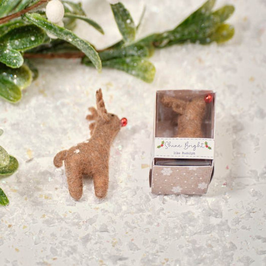 A Tiny Christmas Reindeer Boxed Keepsake