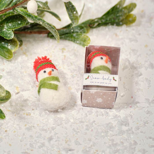 A Tiny Christmas Snowman Boxed Keepsake