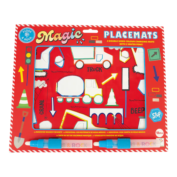 Magic Water Placemats - Construction