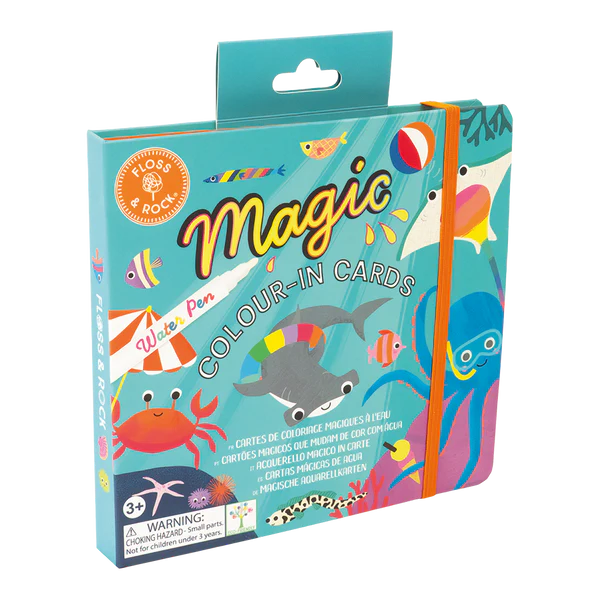 Magic Colour Changing Water Cards - Ocean