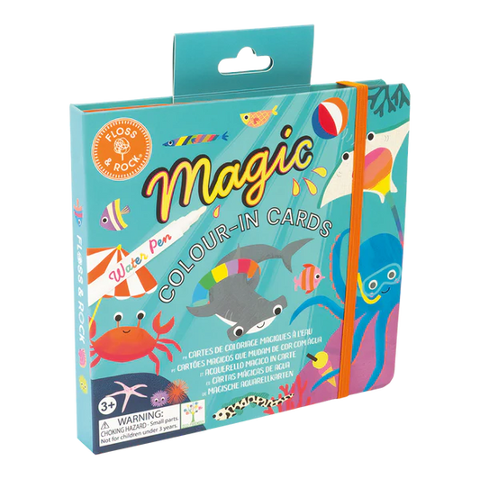 Magic Colour Changing Water Cards - Ocean