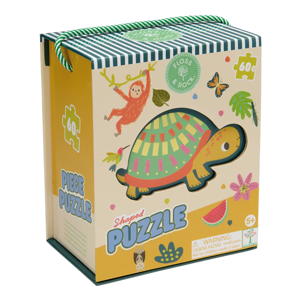 60-piece Shaped Puzzle - Jungle
