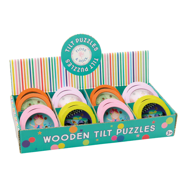 Wooden Tilt Puzzles