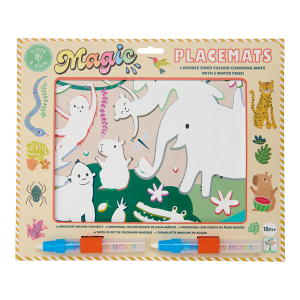 Magic Water Placemats - Jungle