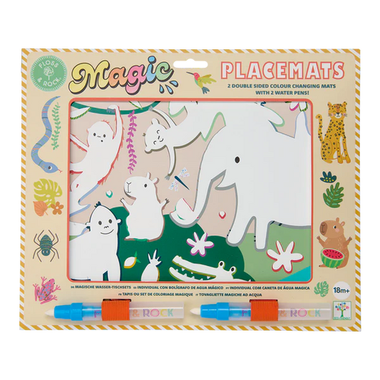 Magic Water Placemats - Jungle