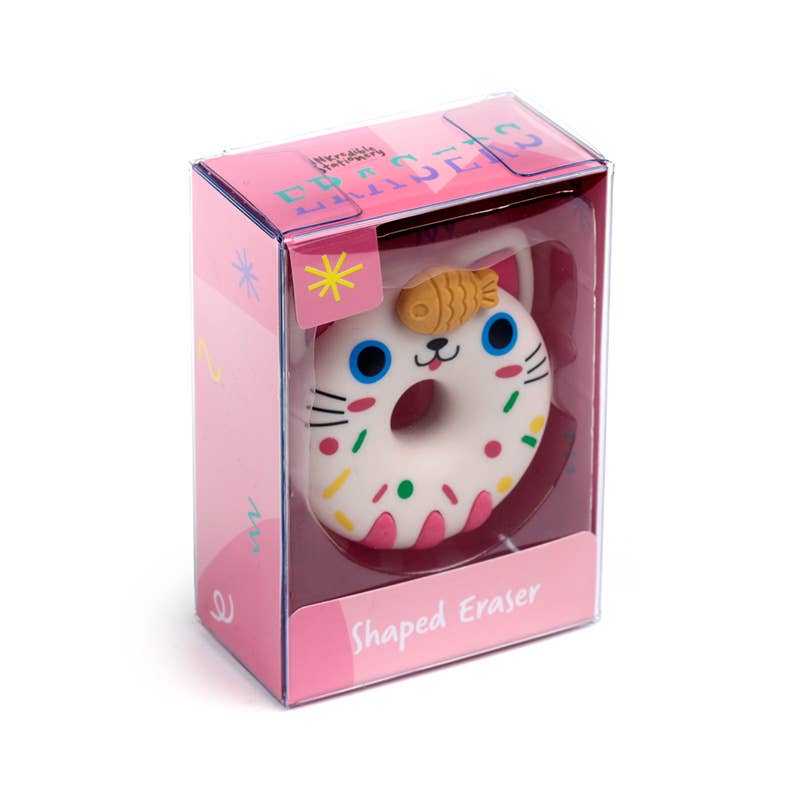 Unicorn Donut Eraser in a Mini Box