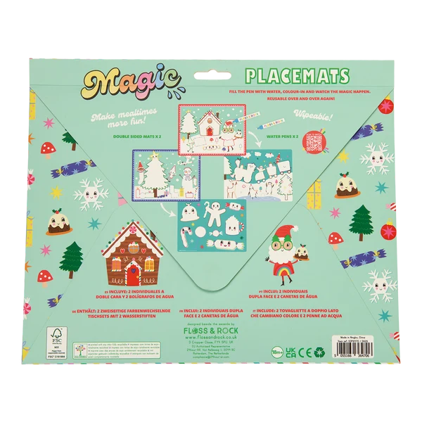 FLOSS & ROCK - CHRISTMAS MAGIC PLACEMAT