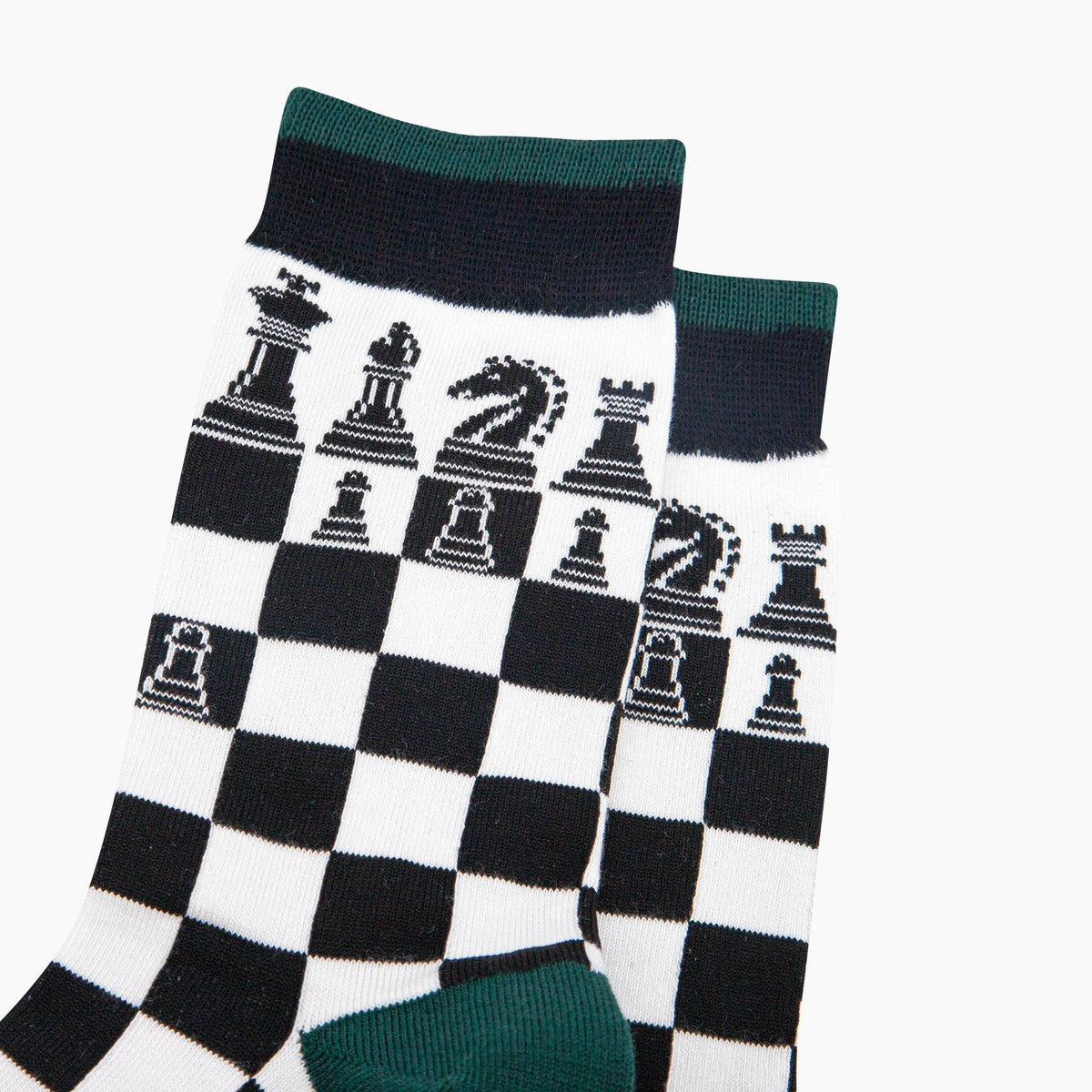 Chess Bamboo Socks in Black/White: UK 7-11 | EU 40.5 -46 | US 8-12
