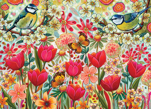 Shooting the Breeze 500 Piece Cobble Hill Puzzle + Poster