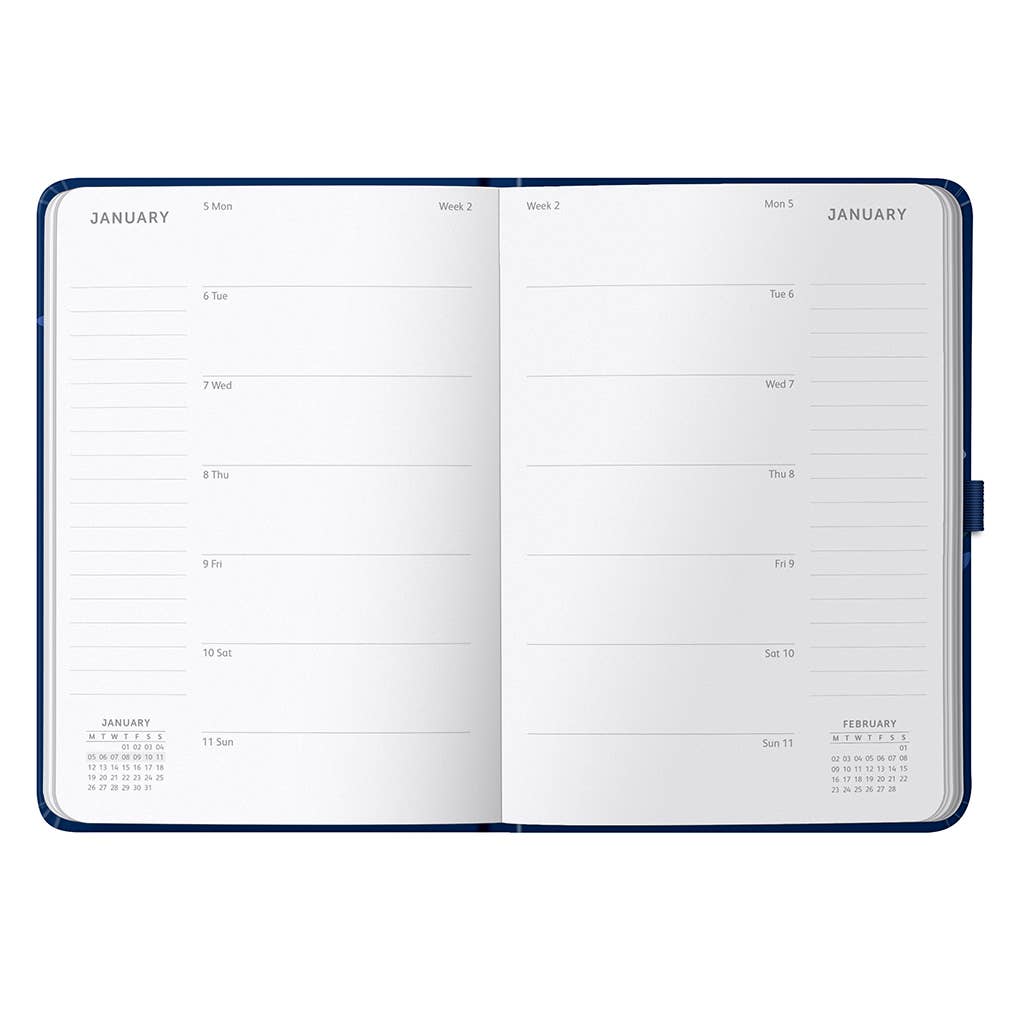 2026 Diary | Busy Life Diary & Weekly Planner | Birds Design