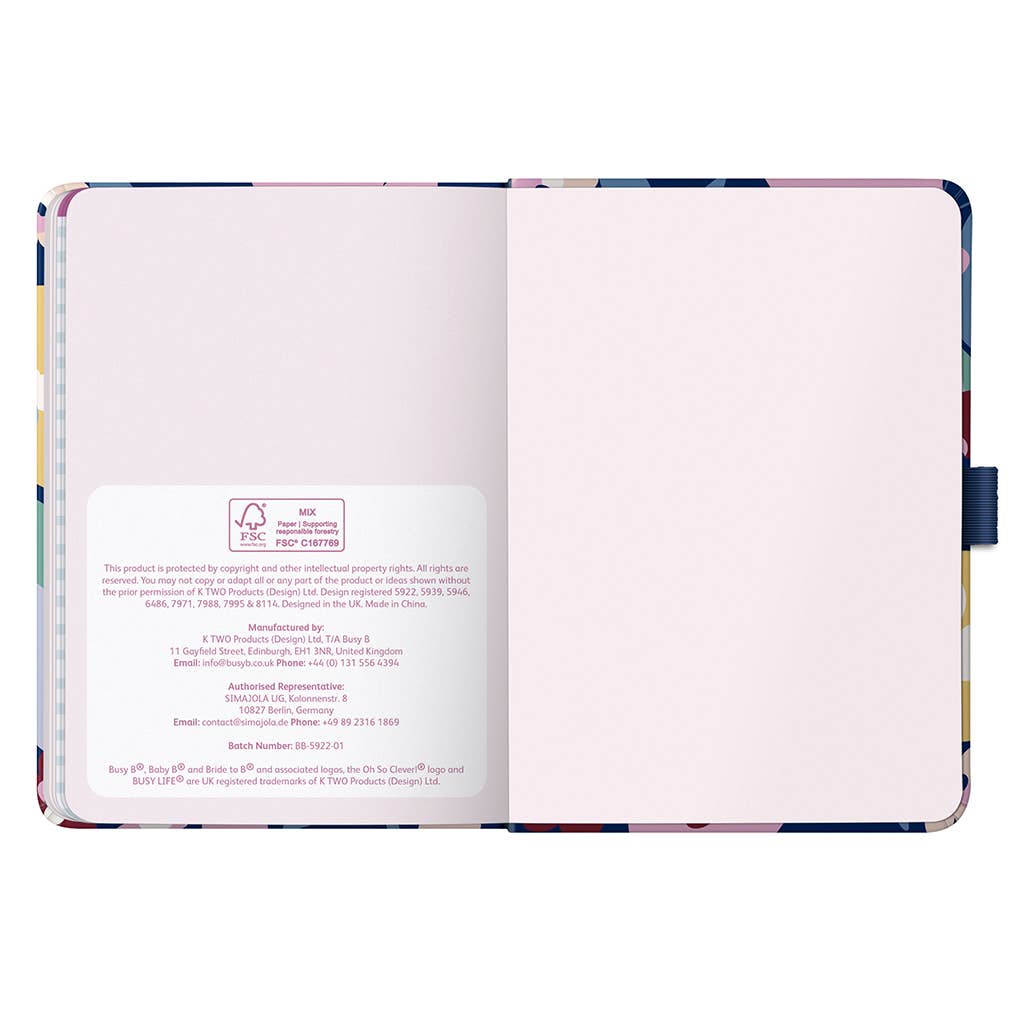 2026 A6 Diary, Weekly Planner, To Do Lists & Notes | Floral