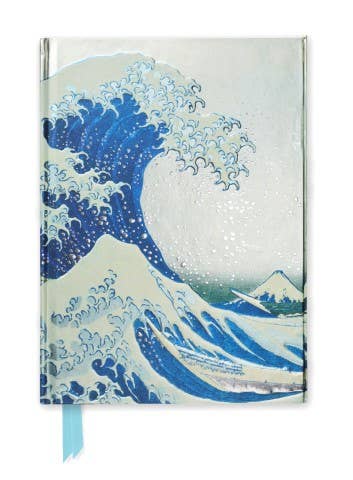 Hokusai: The Great Wave (Foiled Journal): Flame Tree Notebooks