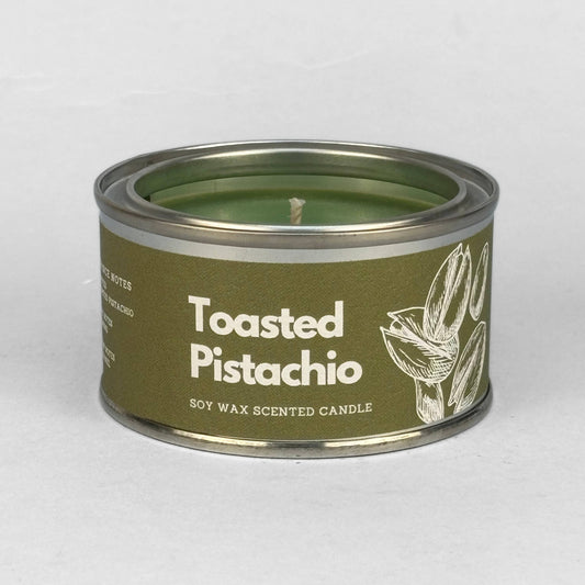 Toasted Pistachio Paint Tin Candle | Scent Palette