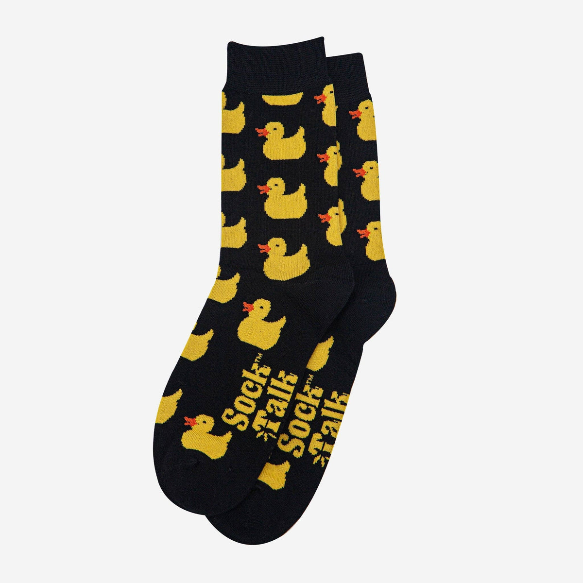 Men's Bamboo Socks - Black, Rubber Ducks: UK 7-11 | EU 40.5-46 | US 8-12