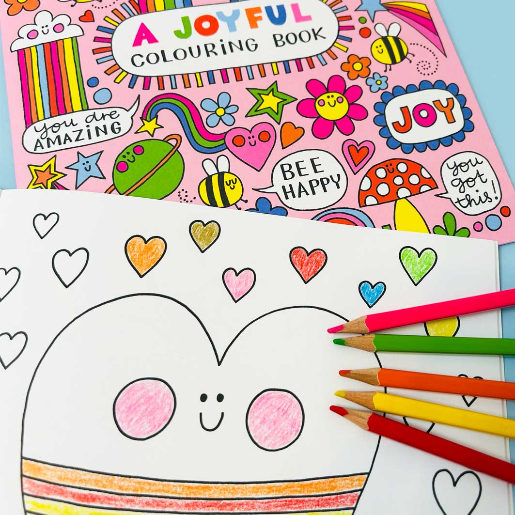 A Joyful Colouring Book For Kids