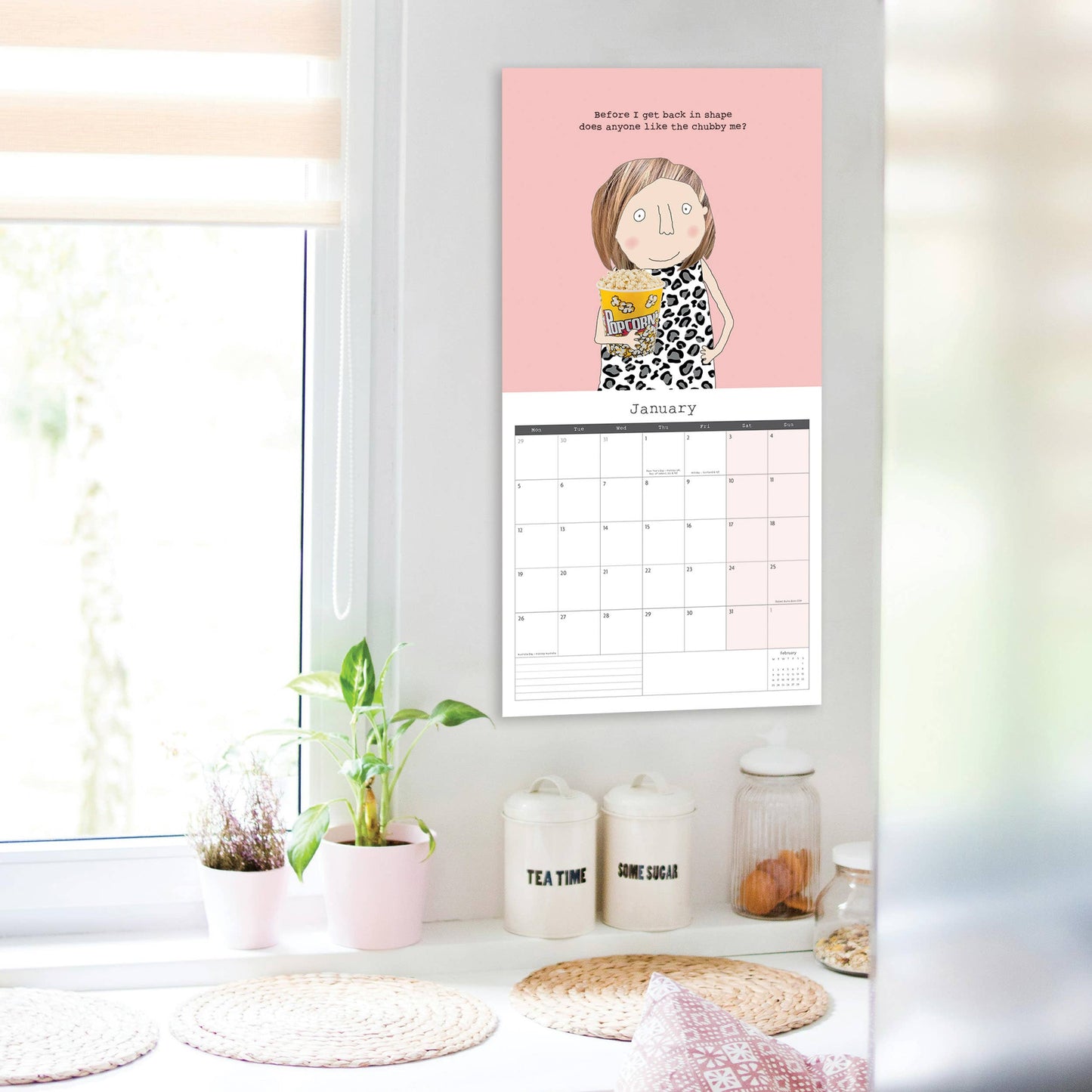Rosie Made a Thing Square 2026 Calendar