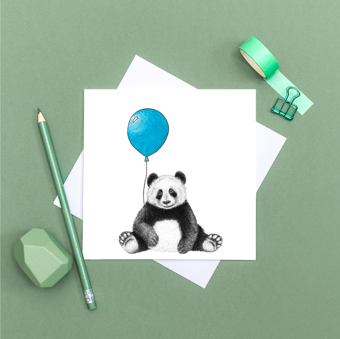 Animal Birthday Card - Panda