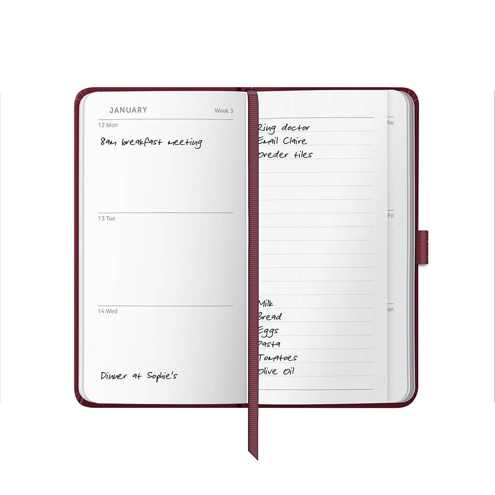 2026 Slim Diary | Weekly Pocket Diary & Planner | Busy B
