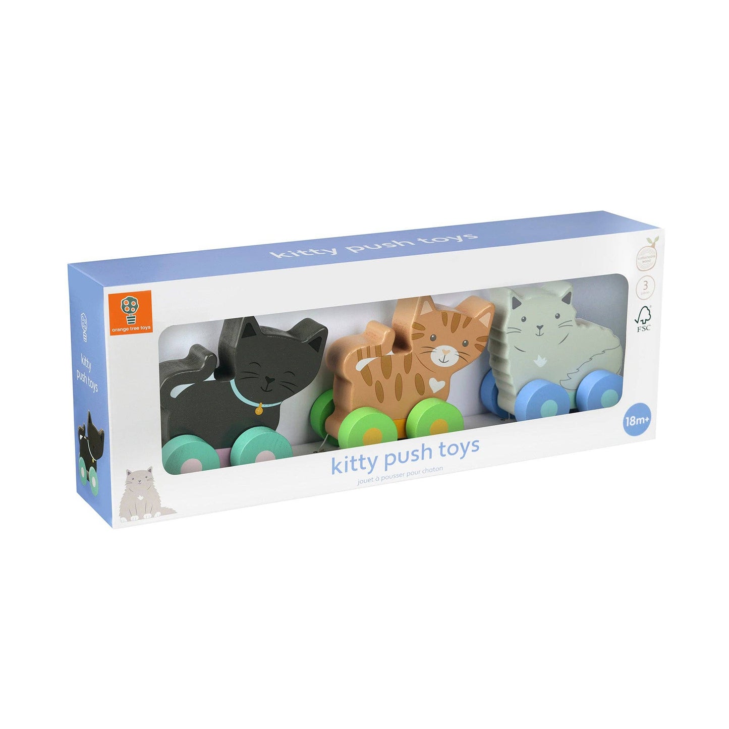 NEW Kitty Push Toys
