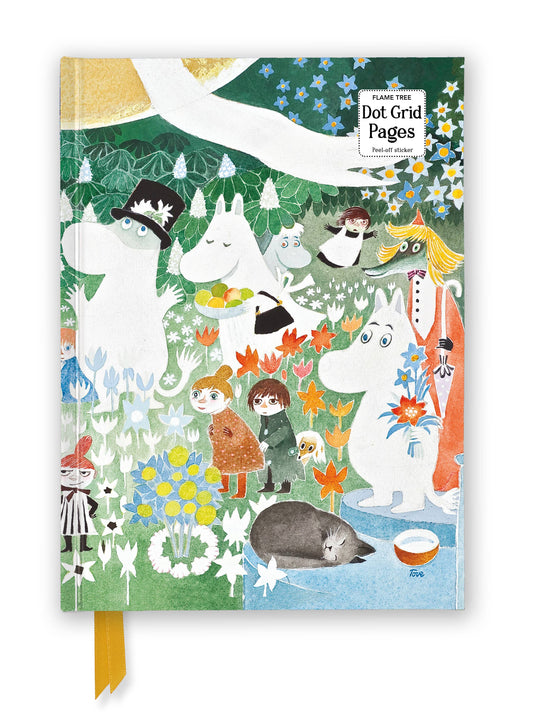 Moomin: Dangerous Journey (Foiled Dot Grid Journal): Flame Tree Dot Grid Notebooks