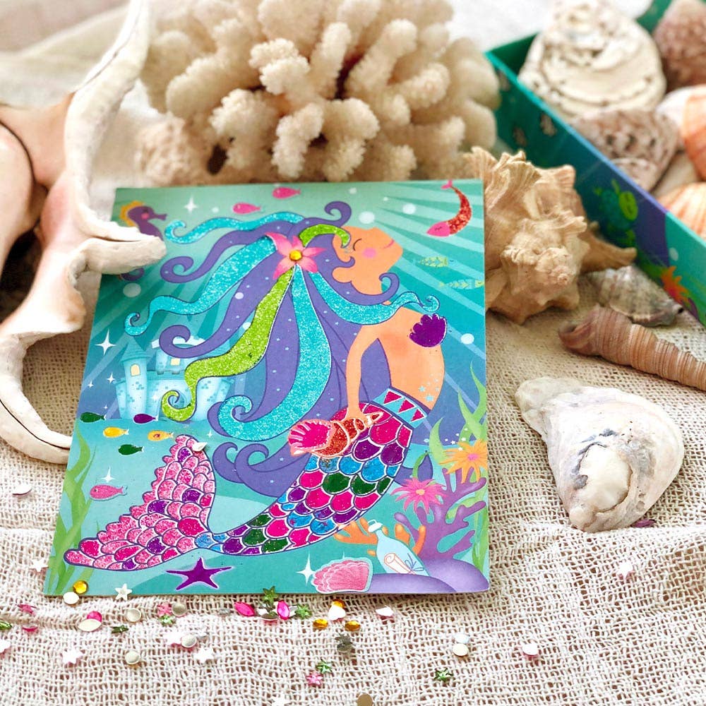 Mermaids Sand and Foil Art Set