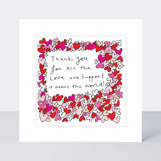 Pocket Rocket - Thank You For All The Support/Love Hearts