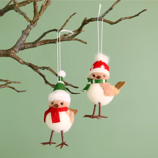 Festive Hanging Wrens