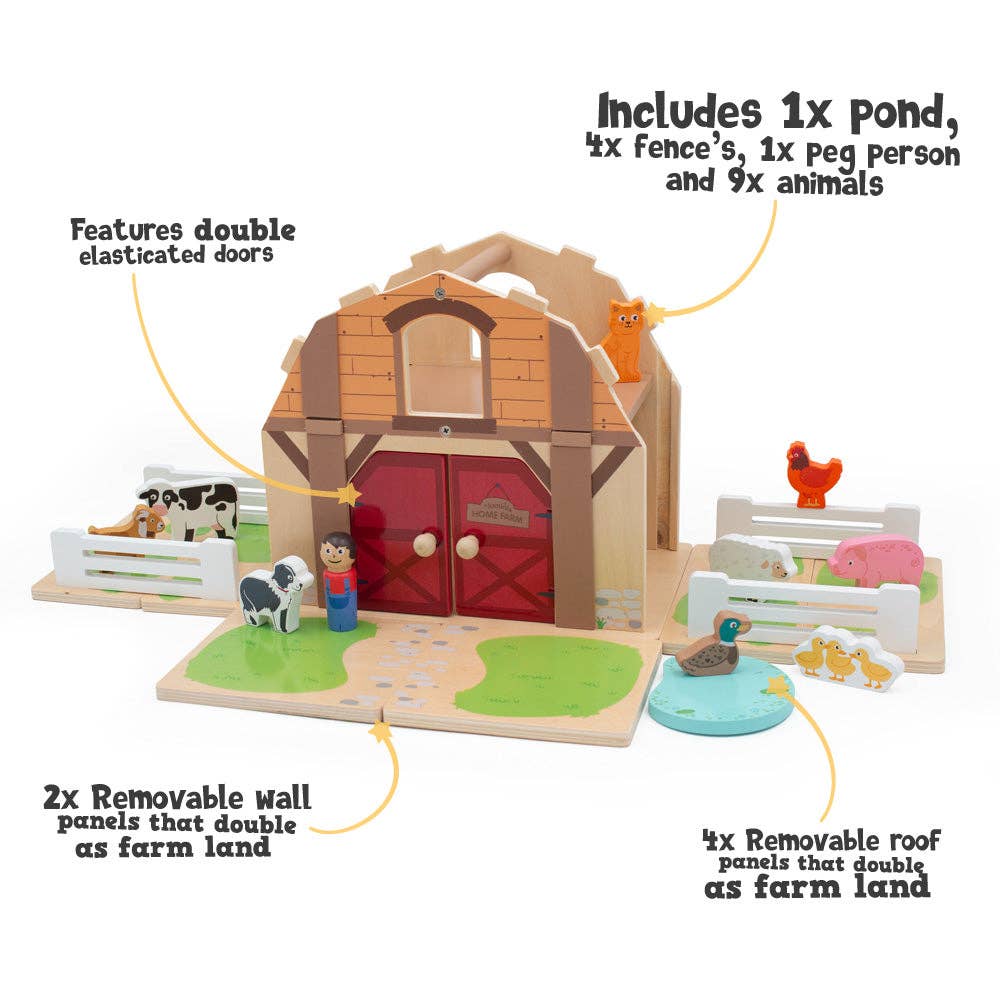 Home Farm Barn Set (incl animals)