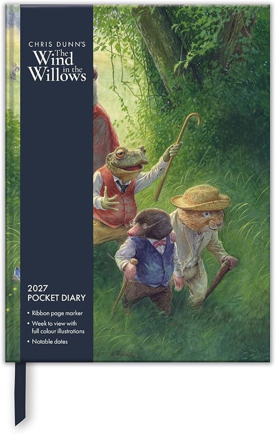 2027 Pocket Diary Wind in the Willows