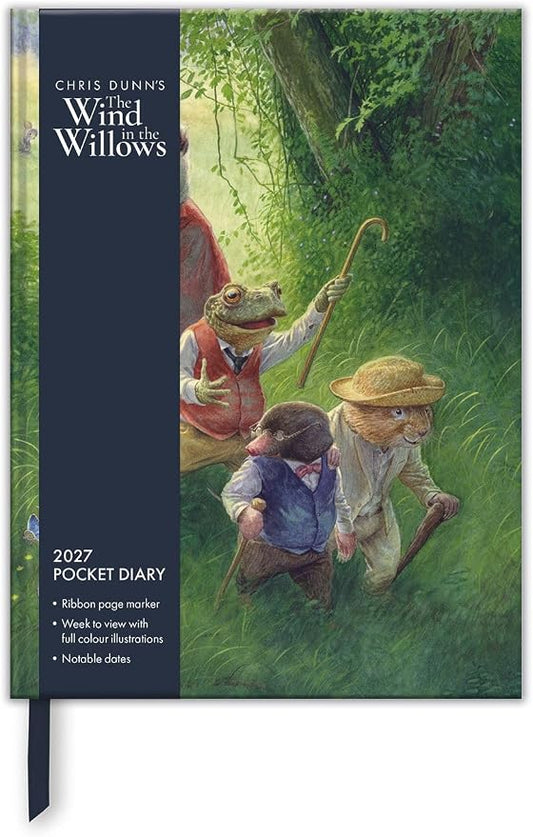 2027 Pocket Diary Wind in the Willows