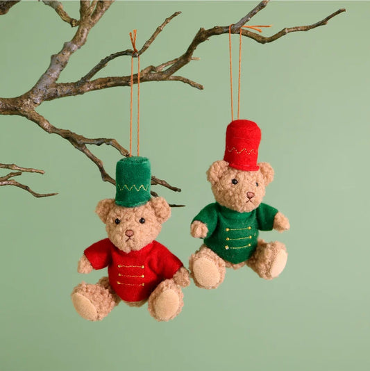 Festive Hanging Bears No1