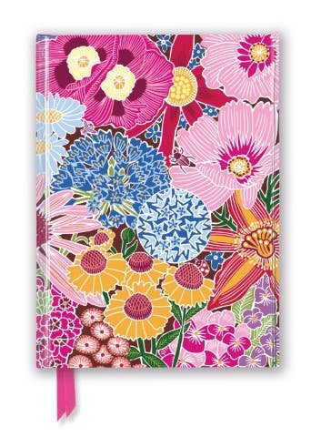 Kate Heiss: Abundant Floral (Foiled Journal): Flame Tree Notebooks