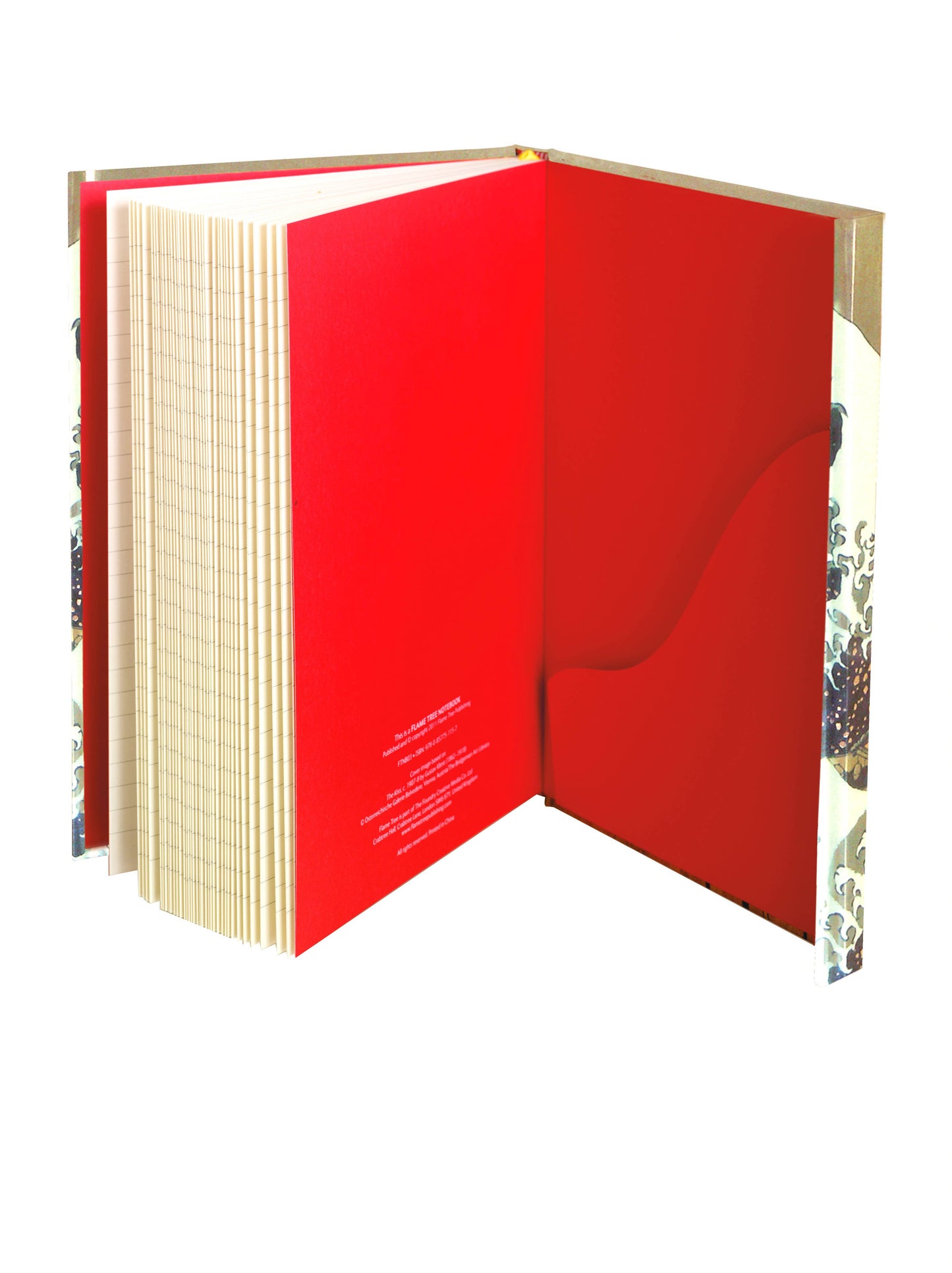 Hokusai: The Great Wave (Foiled Journal): Flame Tree Notebooks