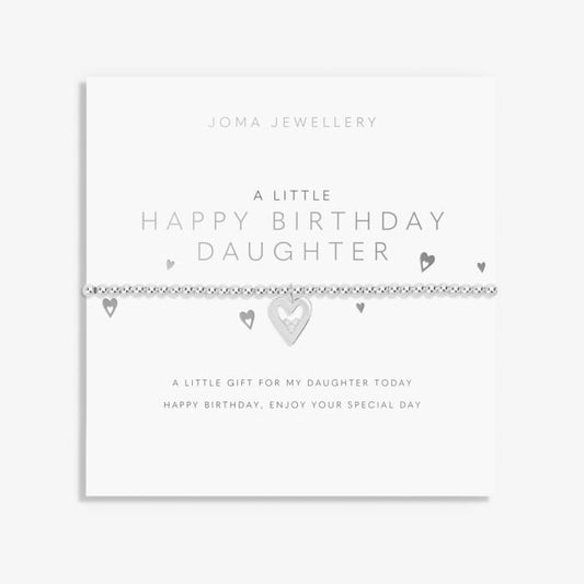 Joma Jewellery - A Little 'Happy Birthday Daughter' Bracelet