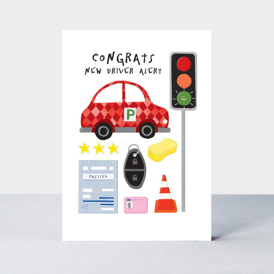 Bookworm - Congrats New Driver Alert/Passed Driving Test
