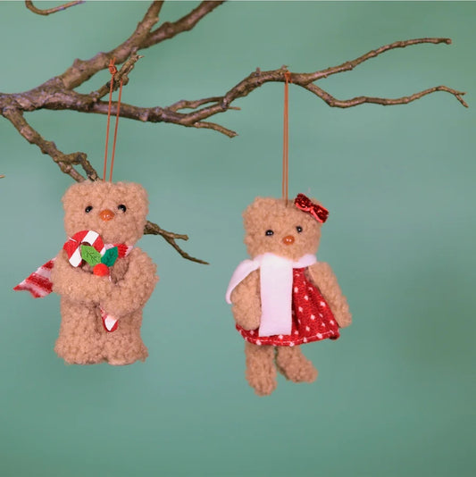 Festive Hanging Bears No4